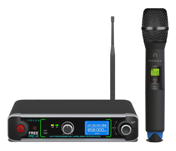 Novox FREE PRO H1 -  Mikrofon bezprzewodowy pojedynczy - 1585691 - zdjęcie